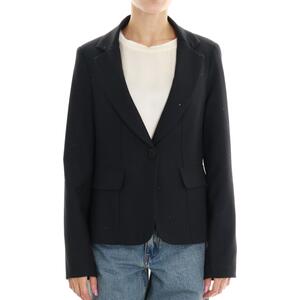 GIACCA PAILLETTES NERO